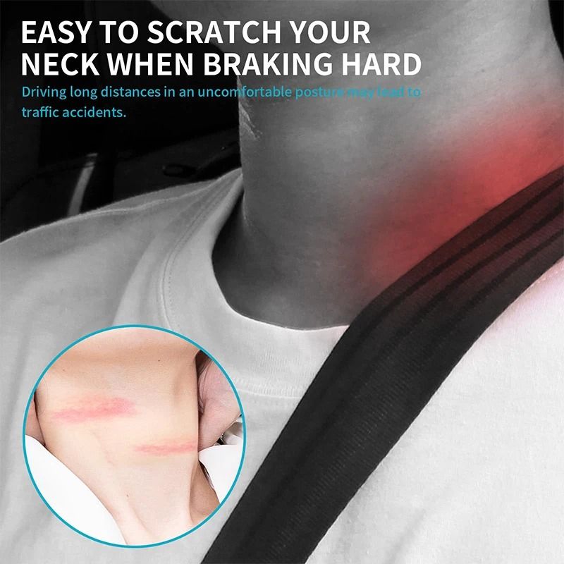 Child Seat Belt Adjuster Anti Neck Strap Safety Anchor For Cars 12