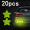 Reflective Car Bumper Stickers Warning Strip Tape Safety Decals 20 Pack 17