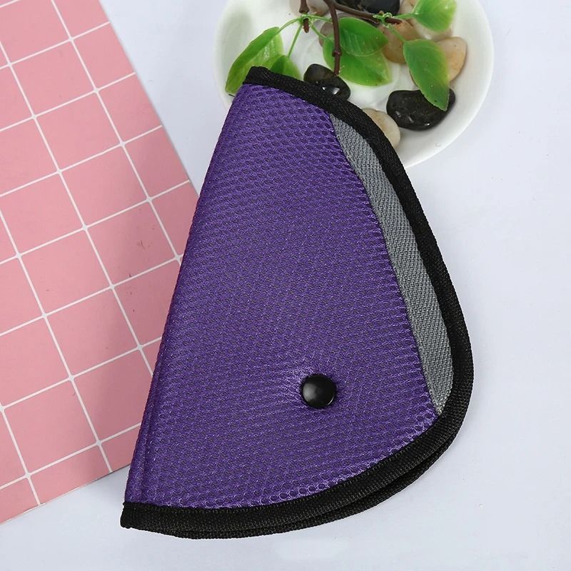 Universal Child Seat Belt Adjuster Triangle Safety Harness For Cars 5
