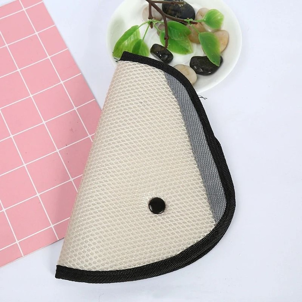 Universal Child Seat Belt Adjuster Triangle Safety Harness For Cars 7