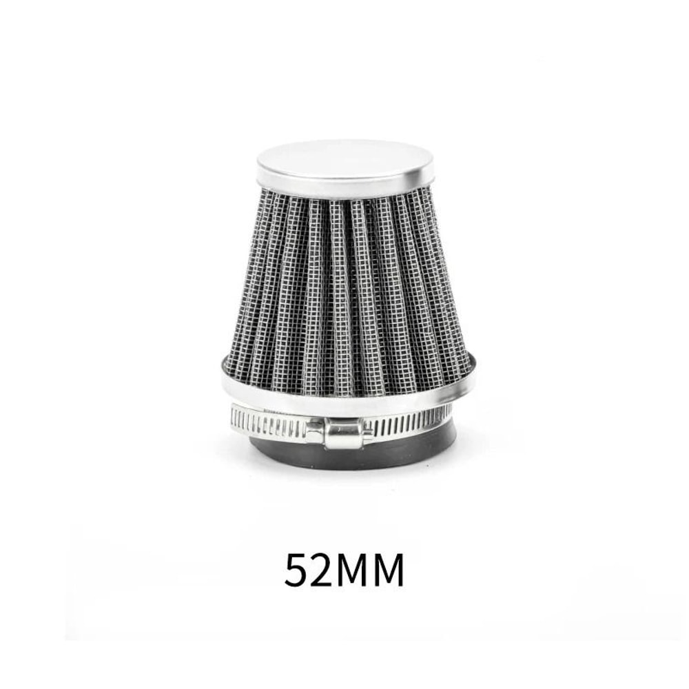Universal Motorcycle Tapered Air Filter High Flow Conical Intake Cleaner 7