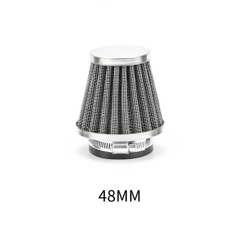Universal Motorcycle Tapered Air Filter High Flow Conical Intake Cleaner 5
