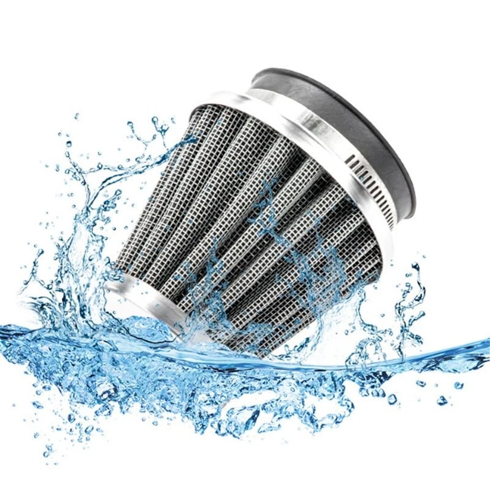 Universal Motorcycle Tapered Air Filter High Flow Conical Intake Cleaner 10