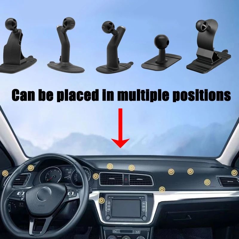 Self Adhesive Car Mount Base Dashboard Phone Holder Bracket 7