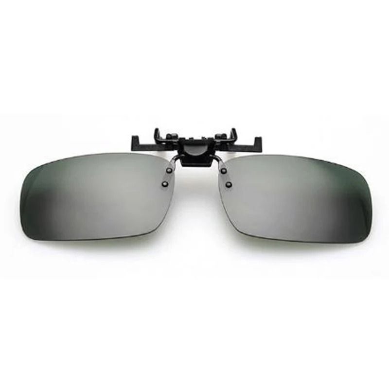 Polarized Clip On Sunglasses For Driving Night Vision Lens 4