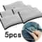 Double Sided Microfiber Car Interior Scrubbing Sponge Leather Safe Pads 5 Pack 5
