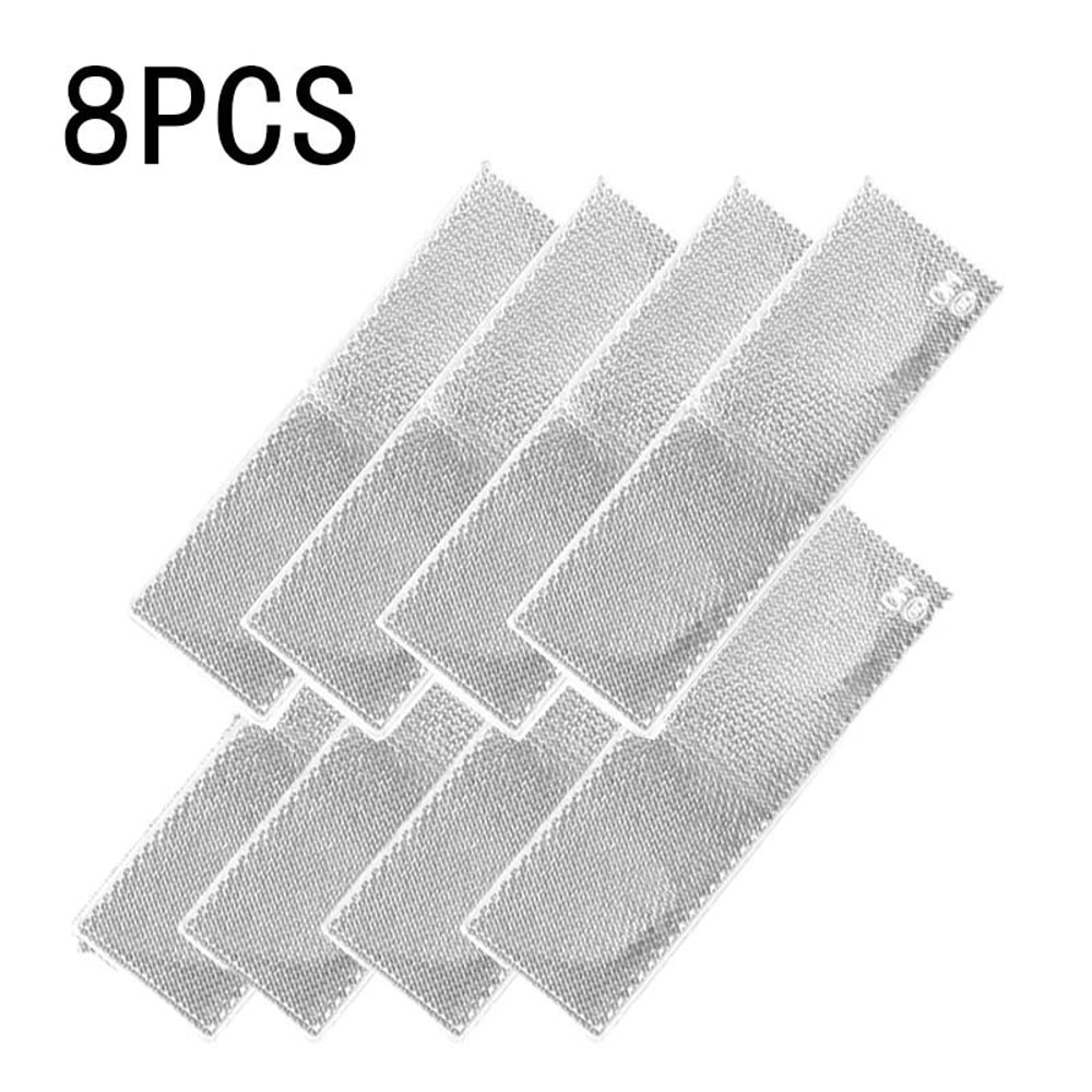 Truck Trailer Reflective Rectangle Safety Plates Adhesive Warning Stickers 8 Pack 1