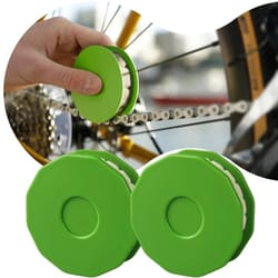 bicycle chain oil lubricator roller cleaner chain oiler tool