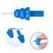 Soft Silicone Waterproof Earplugs For Swimming Sleep And Noise Reduction 11