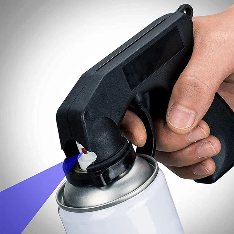 Ergonomic Paint Spray Handle Aerosol Trigger Adapter With Lock 9