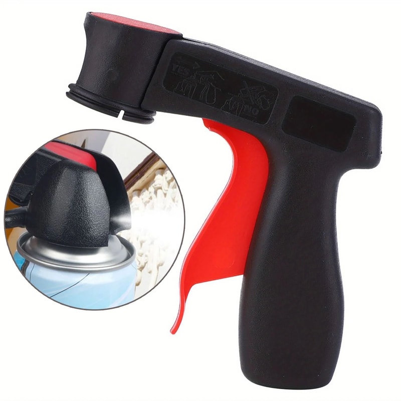 Ergonomic Paint Spray Handle Aerosol Trigger Adapter With Lock 10
