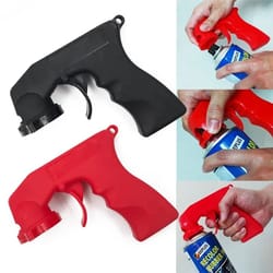 ergonomic paint spray handle aerosol trigger adapter with lock