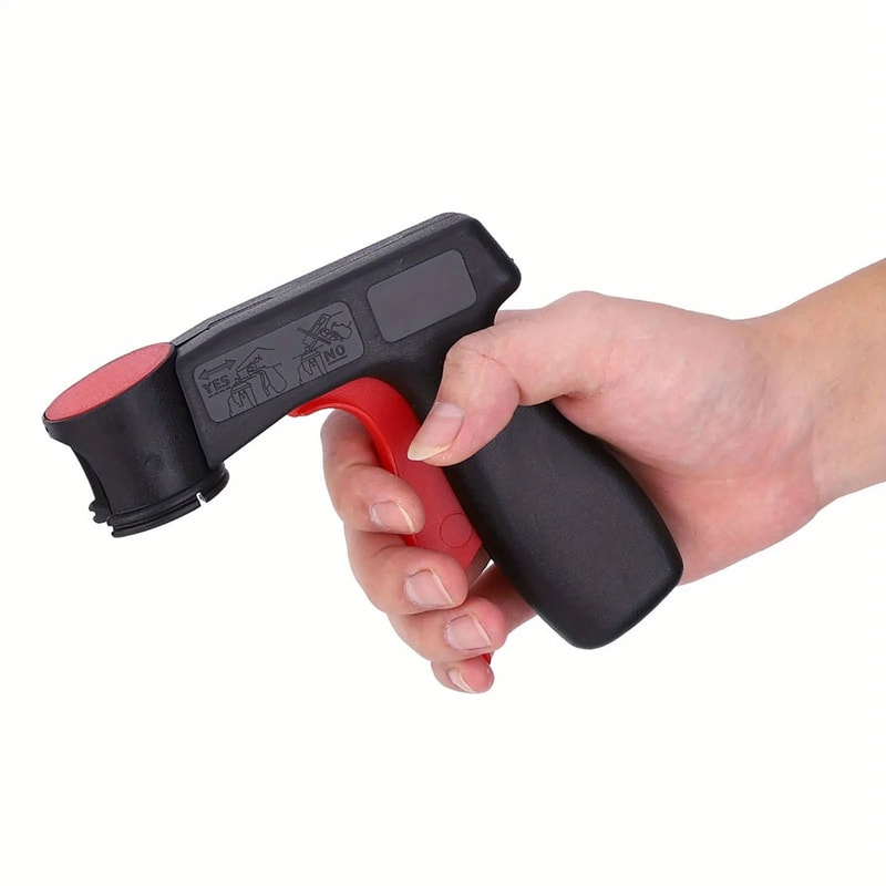 Ergonomic Paint Spray Handle Aerosol Trigger Adapter With Lock 8