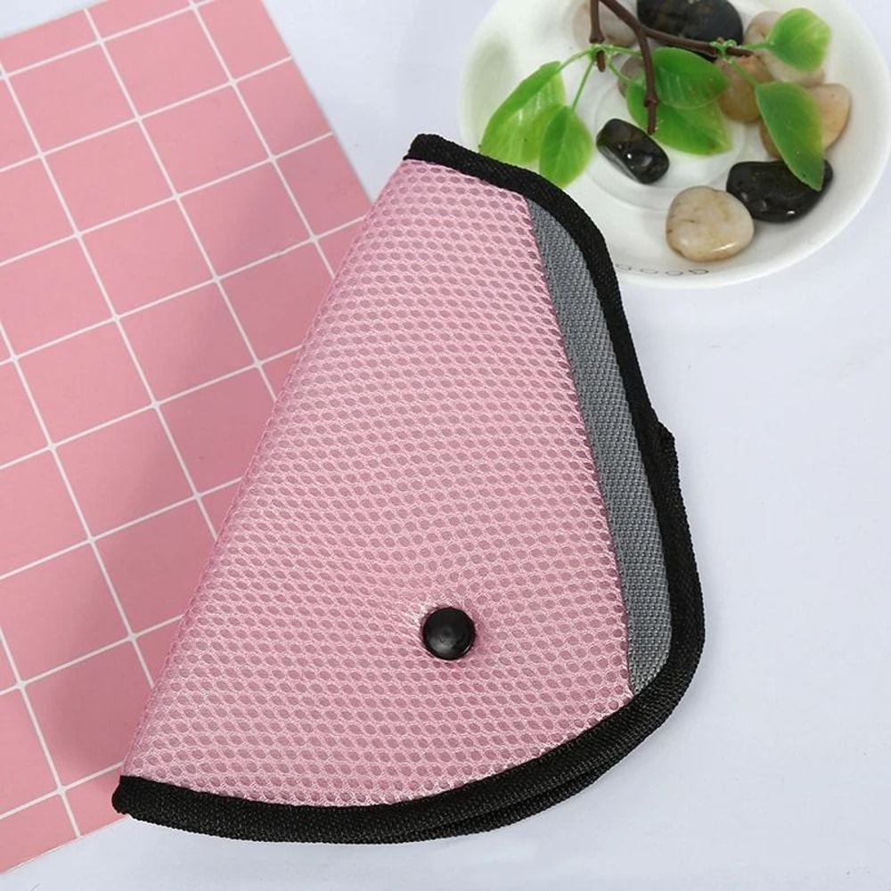 Child Car Seat Belt Adjuster Safety Triangle For Kids And Babies 2