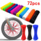 Universal Motorcycle Spoke Skins Wheel Rim Cover Set For Dirt Bikes And Motorcycles 14