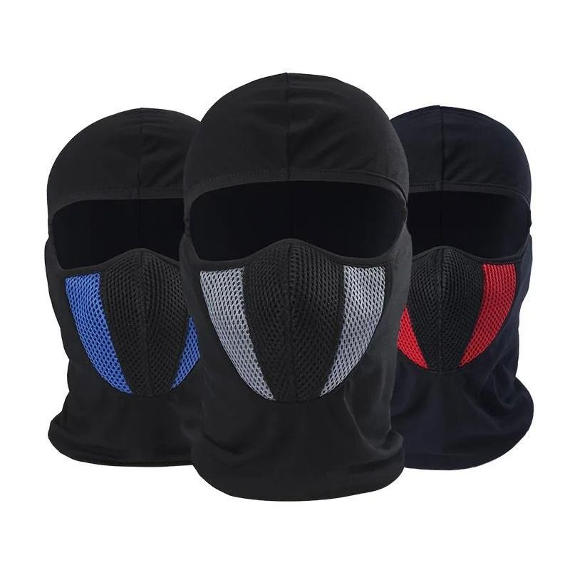 Breathable Motorcycle Balaclava Full Face Mask For Riding And Cycling 0