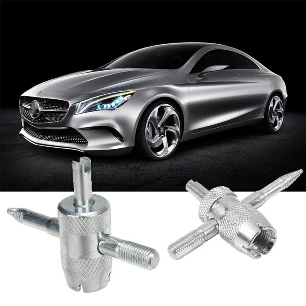 4 In 1 Tire Valve Repair Tool Kit With Valve Core Remover And Stem Puller 9