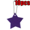 Star Shaped Safety Reflective Keychain Pendant For Kids Bags And Wheelchairs 2