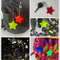 Star Shaped Safety Reflective Keychain Pendant For Kids Bags And Wheelchairs 13