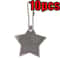 Star Shaped Safety Reflective Keychain Pendant For Kids Bags And Wheelchairs 5