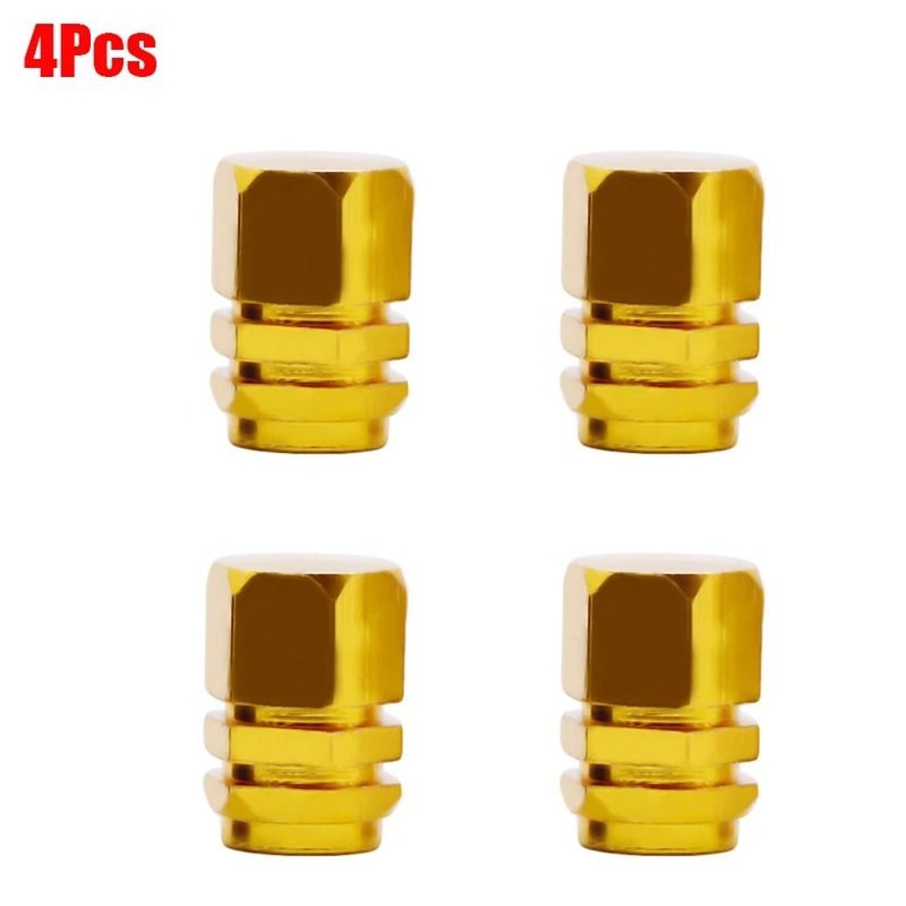 Aluminum Alloy Tire Valve Caps Waterproof Stem Covers For Cars And Motorcycles 1