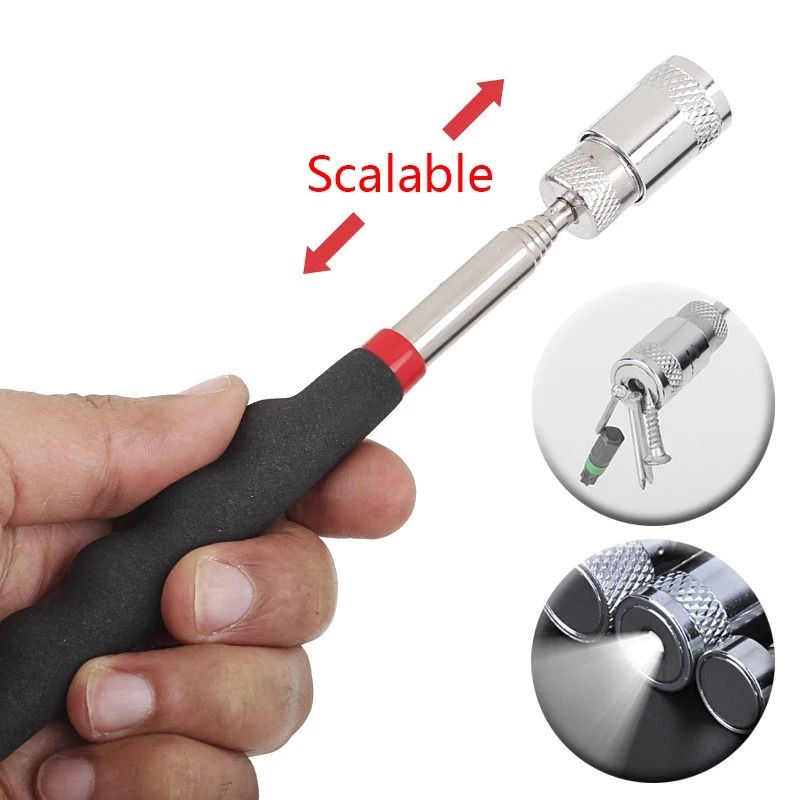 Telescopic Magnetic Pick Up Tool Adjustable Magnet Stick For Car Repair 10