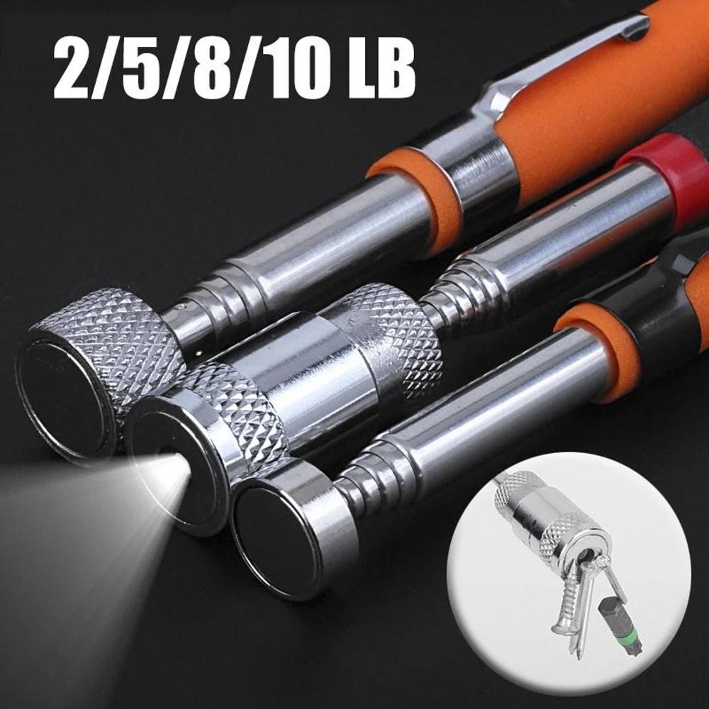 Telescopic Magnetic Pick Up Tool Adjustable Magnet Stick For Car Repair 6