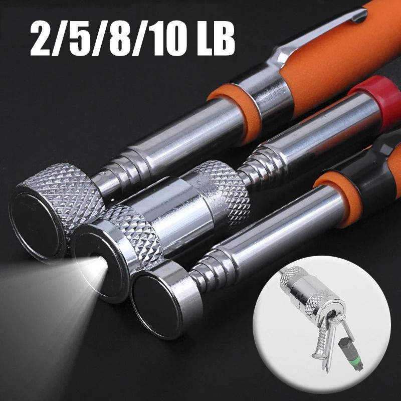 Telescopic Magnetic Pick Up Tool Adjustable Magnet Stick For Car Repair 6