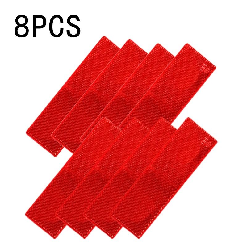 Adhesive Reflective Warning Plate Stickers For Trucks Motorcycles And Vehicles 6