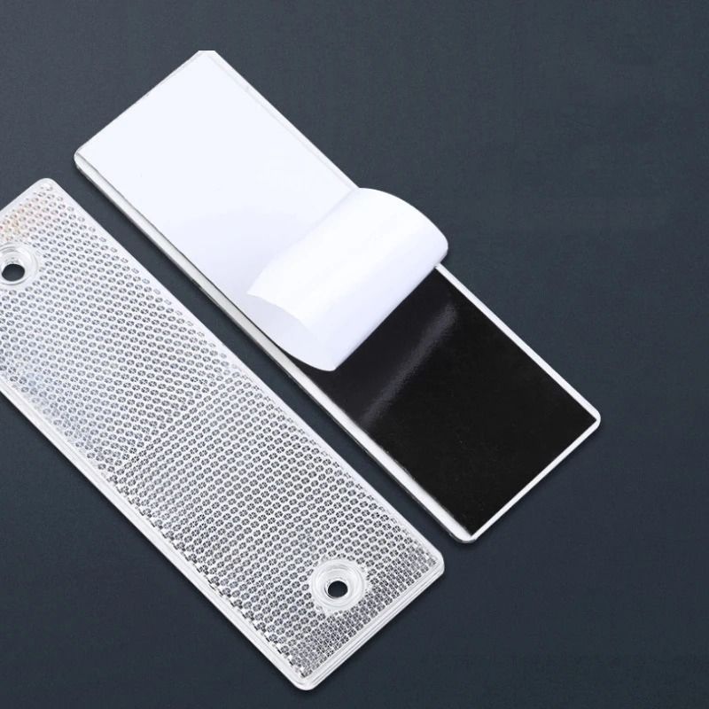 Adhesive Reflective Warning Plate Stickers For Trucks Motorcycles And Vehicles 9