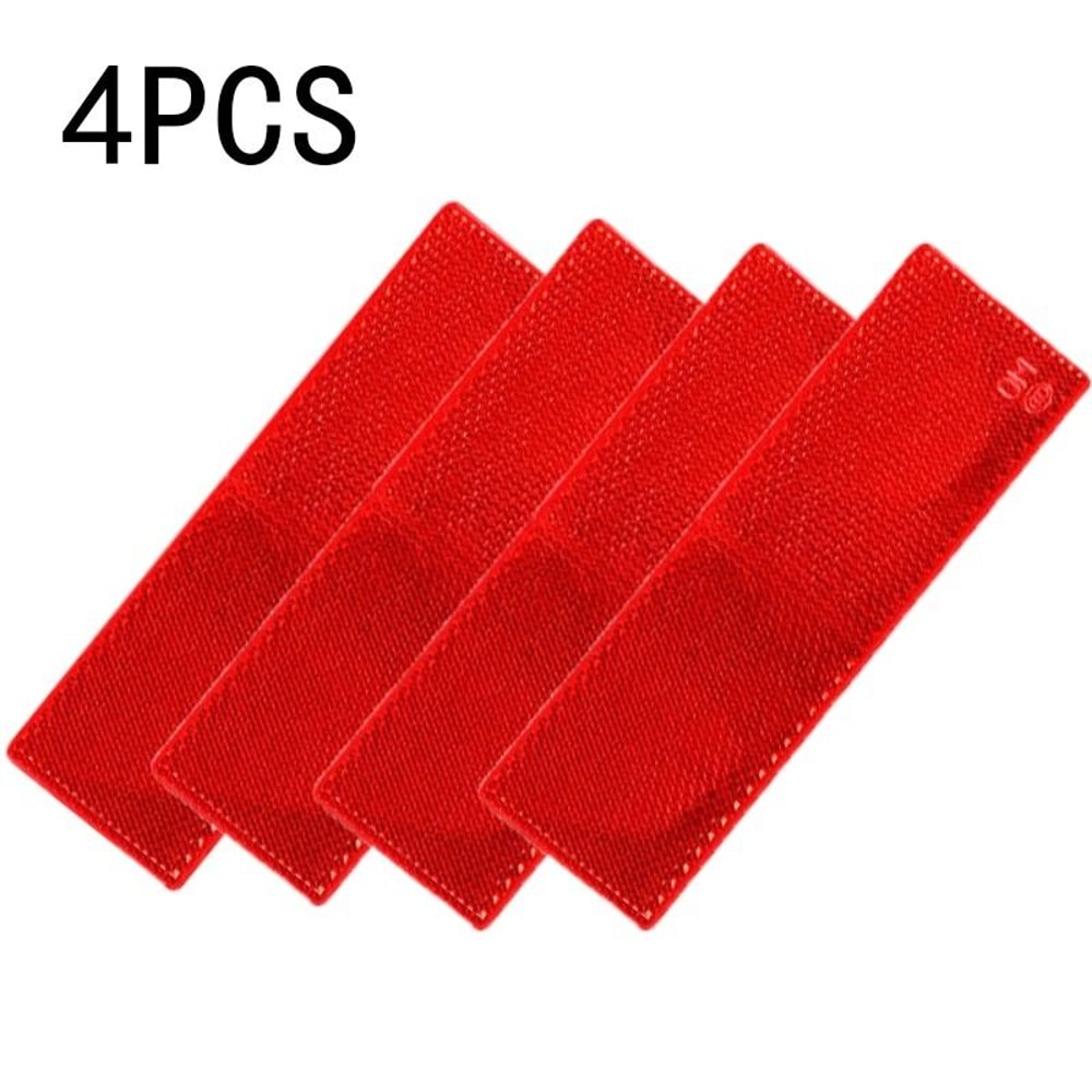 Adhesive Reflective Warning Plate Stickers For Trucks Motorcycles And Vehicles 2