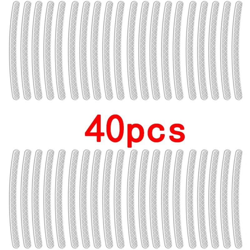 Universal Motorcycle Rim Reflective Stickers Wheel Safety Strip Set 8