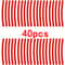 Universal Motorcycle Rim Reflective Stickers Wheel Safety Strip Set 4