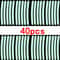 Universal Motorcycle Rim Reflective Stickers Wheel Safety Strip Set 2