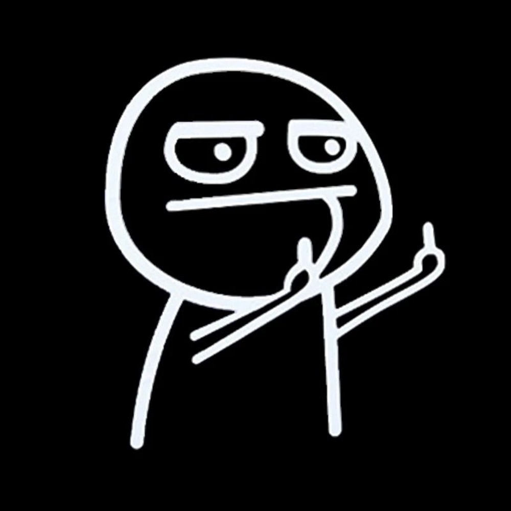 Funny Middle Finger Car Vinyl Sticker Reflective Decal For Cars And Motorcycles 5