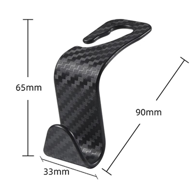 Car Seat Back Hooks Headrest Hanger Organizer For Bags And Groceries 8