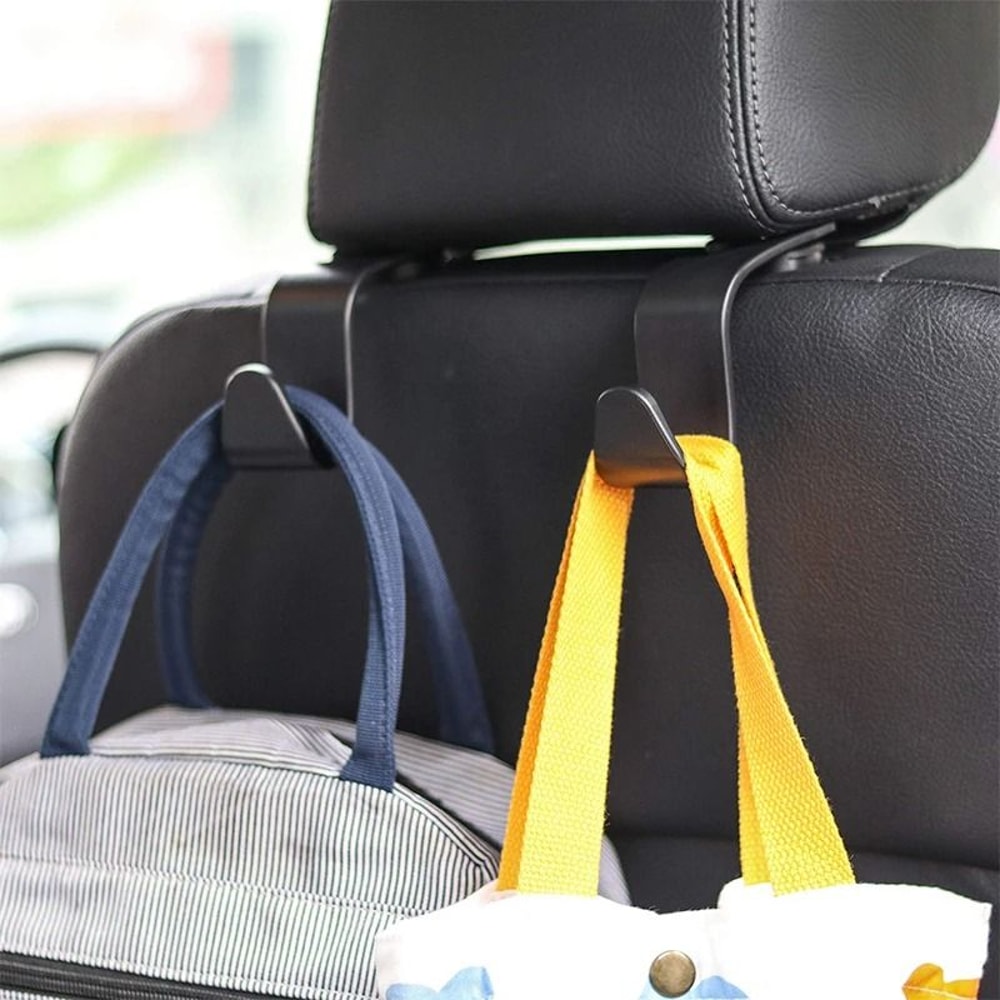 Car Seat Back Hooks Headrest Hanger Organizer For Bags And Groceries 11