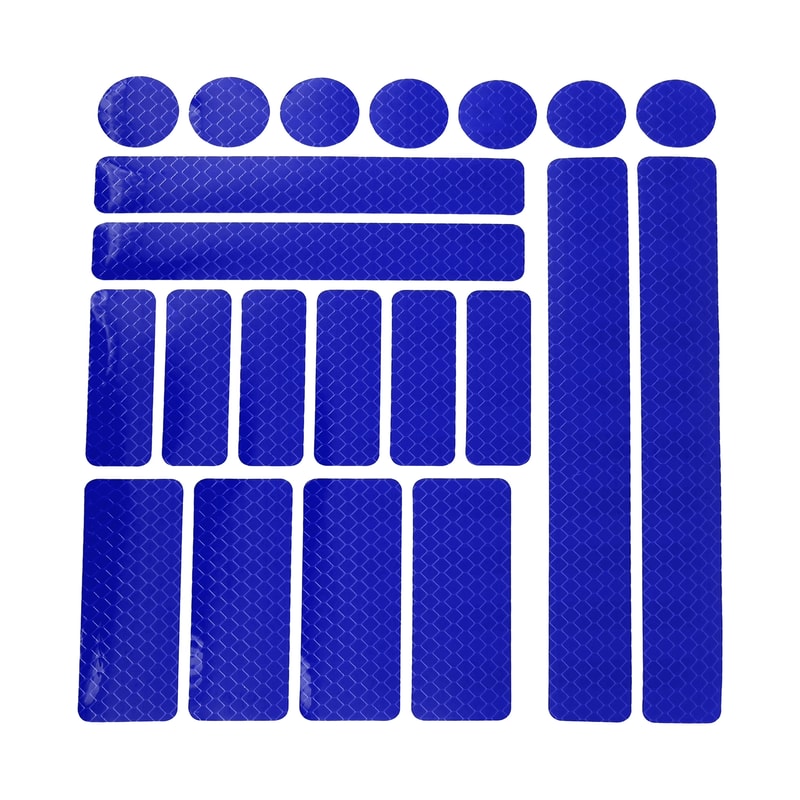 Universal Reflective Warning Tape Stickers For Cars Motorcycles And Bicycles 2