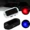Solar Powered Dummy Car Alarm LED Security Warning Light Set 15