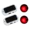 Solar Powered Dummy Car Alarm LED Security Warning Light Set 7