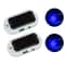 Solar Powered Dummy Car Alarm LED Security Warning Light Set 8