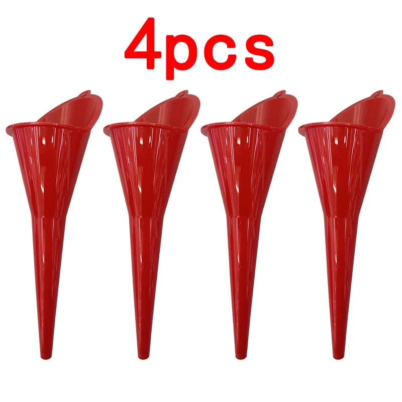 Long Stem Oil And Fuel Funnel Set Anti Splash Refueling Tools For Cars And Motorcycles 2