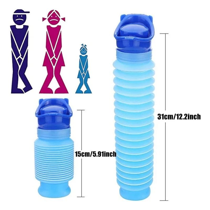 Portable Adult Urinal Bottle 750ml Travel Urine Container For Car And Outdoor Use 4