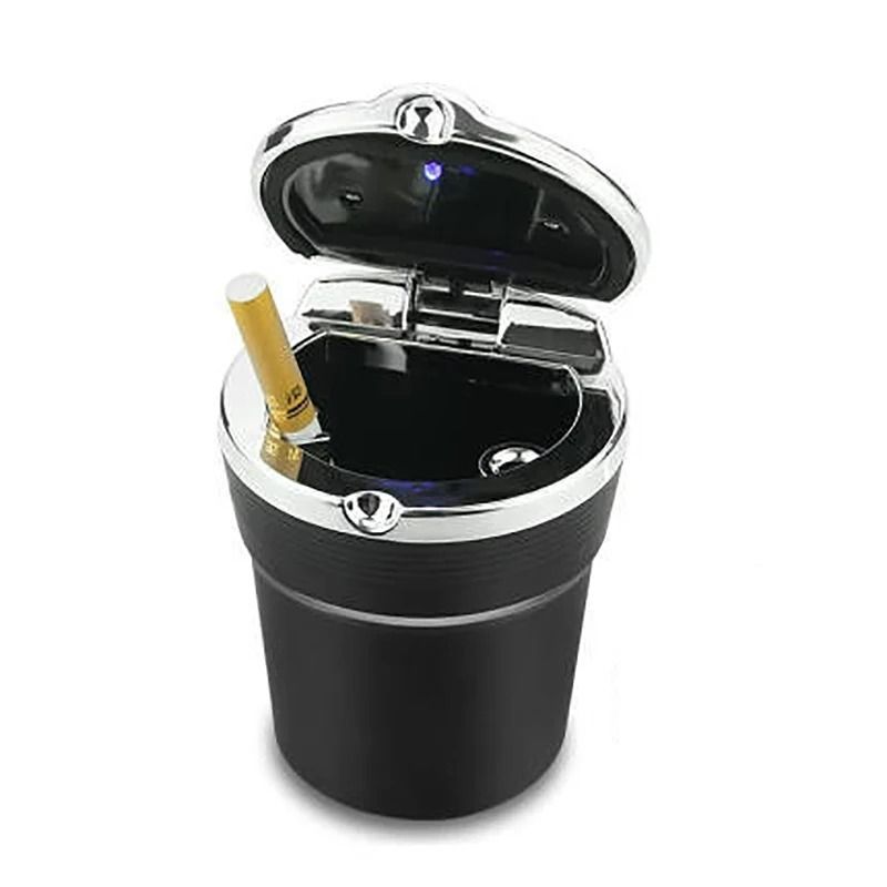 Universal LED Car Ashtray Portable Covered Ashtray Holder Cup 2