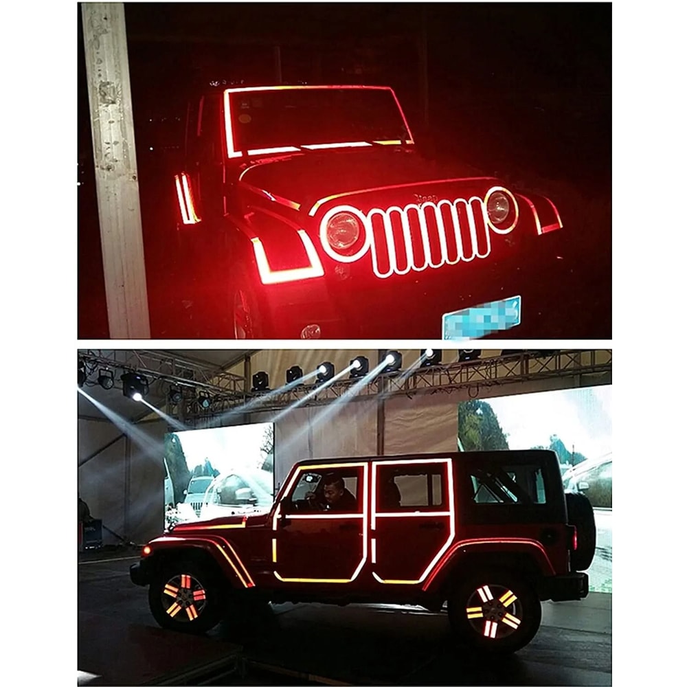 5 Cm Reflective Safety Tape Strip For Cars Motorcycles And Vehicles 9