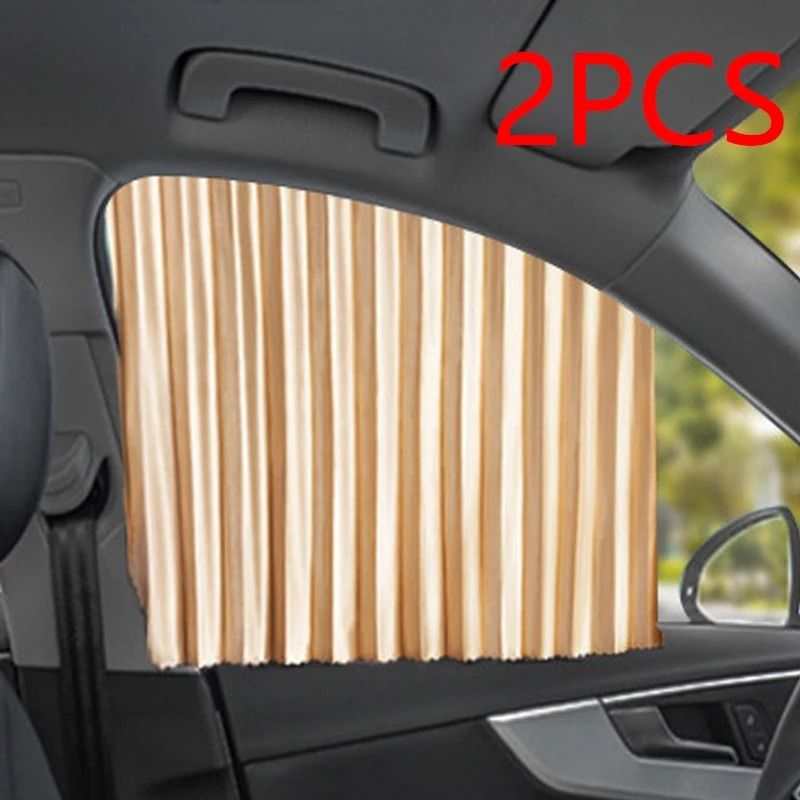 Magnetic Car Sunshade Window Curtain UV Protection Privacy Window Shade Set 6
