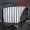 Magnetic Car Sunshade Window Curtain UV Protection Privacy Window Shade Set 2