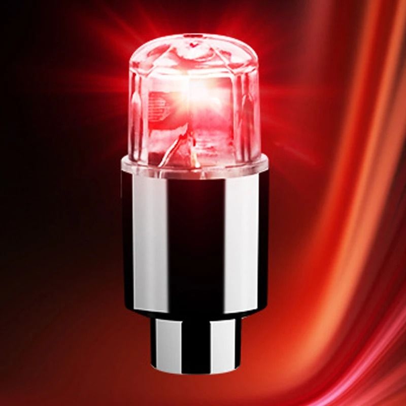 LED Wheel Valve Stem Lights Tire Hub Caps For Cars And Motorcycles 3
