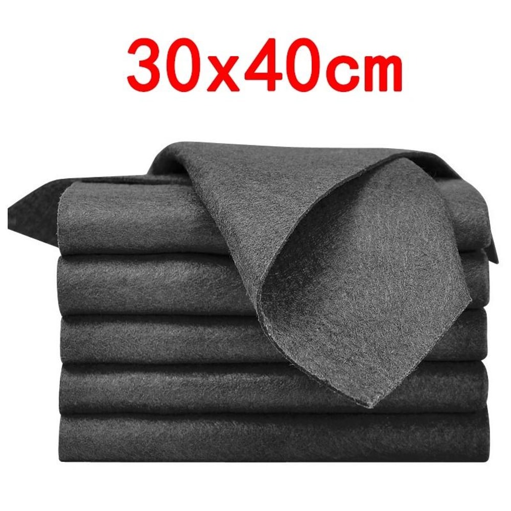 Thickened Microfiber Cleaning Cloth Reusable Glass And Car Window Wipe Towel 2