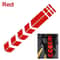 Motorcycle Arrow Reflective Stickers Safety Fender Decals Waterproof Warning Tape 4